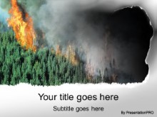 Download forest fire PowerPoint Template and other software plugins for Microsoft PowerPoint